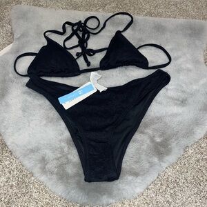 Women's Black Bikini Set